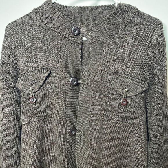 Venezzi brown cardigan sweater - Picture 2 of 8